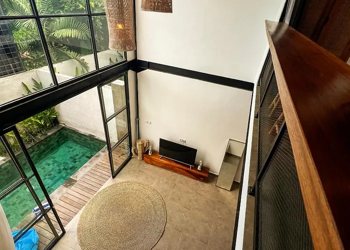 ヴィラ Tropical Loft Steps Away From The Beach! Hidden Gem! チャングー